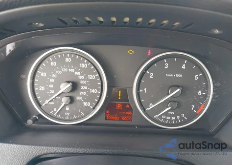 2008 BMW X5 4.8I из США, поврежденный, VIN 5UXFE83558LZ47576